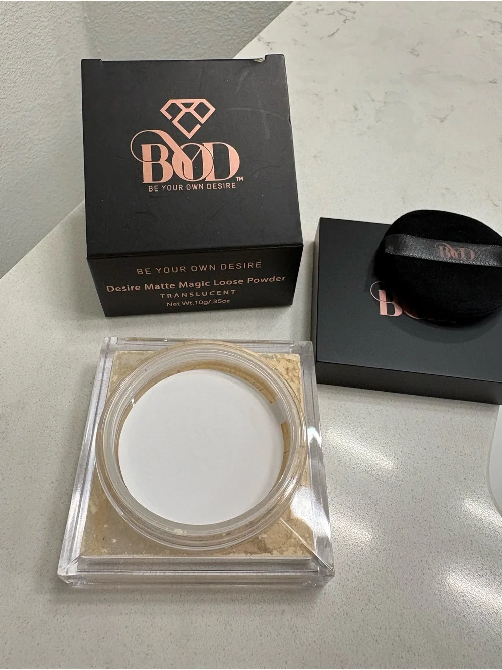 BYO Desire Matte Magic Loose Powder - Translucent NEW